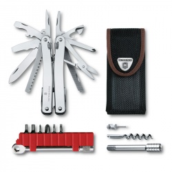 GR210919209 Victorinox. Мультитул VICTORINOX SwissTool Spirit X Plus Ratchet, 105 мм, 36 функций, в нейлоновом чехле