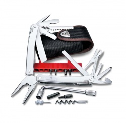 GR171113887 Victorinox SwissTool. Мультитул VICTORINOX SwissTool Spirit XC Plus, 105 мм, 37 функций, в кожаным чехле