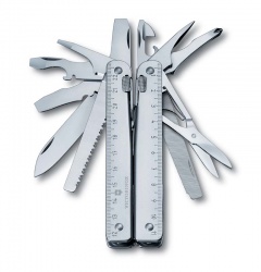 GR171113894 Victorinox SwissTool. Мультитул VICTORINOX SwissTool X, 115 мм, 26 функций, в кожаным чехле