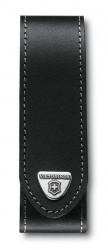 GR1711131754 Victorinox Ranger. Чехол на ремень VICTORINOX для ножей RangerGrip 130 мм, на липучке, кожаный, 35x40x140 мм, чёрный