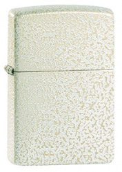 GR220119023 Zippo Классическая. Зажигалка ZIPPO Classic с покрытием Mercury Glass, латунь/сталь, бежевая, матовая, 38x13x57 мм