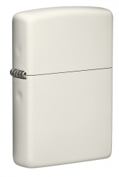GR220119076 Zippo Классическая. Зажигалка ZIPPO Classic с покрытием Glow In The Dark, латунь/сталь, белая, матовая, 38x13x57 мм