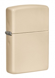 GR220119068 Zippo Классическая. Зажигалка ZIPPO Classic с покрытием Flat Sand, латунь/сталь, бежевая, глянцевая, 38x13x57 мм
