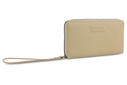 BG22121360 Bugatti ELSA. Кошелёк женский BUGATTI Elsa, с защитой данных RFID, песочного цвета, воловья кожа/полиэстер, 18,7х2х10 см