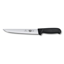 GR210919133 Victorinox Fibrox. Нож обвалочный / жиловочный VICTORINOX Fibrox с прямым лезвием 20 см, чёрный