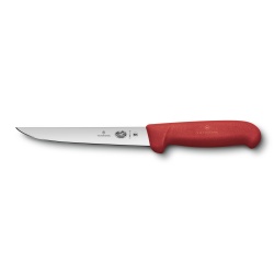 GR210919127 Victorinox Fibrox. Нож обвалочный VICTORINOX Fibrox с прямым лезвием 15 см, красный