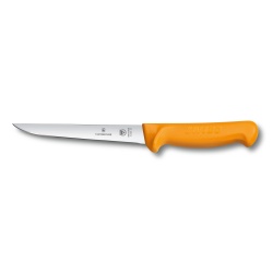 GR21091996 Victorinox Swibo. Нож обвалочный VICTORINOX Swibo с прямым лезвием 18 см, жёлтый