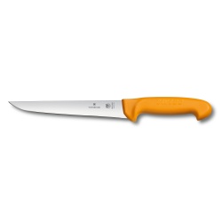 GR210919103 Victorinox Swibo. Нож жиловочный VICTORINOX Swibo с прямым лезвием 22 см, жёлтый