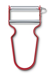 VX21012042 Victorinox. Овощечистка VICTORINOX REX, поворотное лезвие из нержавеющей стали, красная