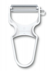 VX21012043 Victorinox RAPID Peeler. Овощечистка VICTORINOX RAPID, серрейторное лезвие из нержавеющей стали, белая