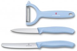 GR21091942 Victorinox SwissClassic. Набор из 3 ножей VICTORINOX Swiss Classic: нож для томатов, столовый нож 11 см, нож для овощей 8 см