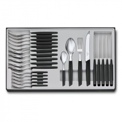 GR21091956 Victorinox. Набор из 24 столовых принадлежностей VICTORINOX Swiss Modern: 6 столовых ножей, 6 вилок,12 ложек