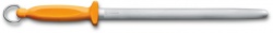 GR2109192 Victorinox. Мусат VICTORINOX Swibo, 30 см, овальная форма, мелко-средняя насечка, сталь, жёлтый