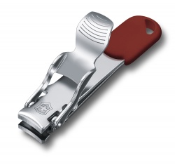 VX200512107 Victorinox Аксессуары. Книпсер VICTORINOX с отверстием для шнурка, сталь, красный, в блистере