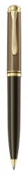 PK1B-BRN1 PELIKAN Souveran. Ручка шариковая Pelikan Souveraen K 800 (PL813990) корп.коричневый/черный M чернила черн. подарочная коробка.