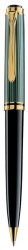 PK1B-BLK1G PELIKAN Souveran. Ручка шариковая Pelikan Souveraen K 800 (PL996991) корп.черн/зеленый M чернила черн. подар.кор.
