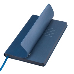PB220330295 Portobello Latte soft touch. Ежедневник Portobello Trend, Latte soft touch, недатированный, синий