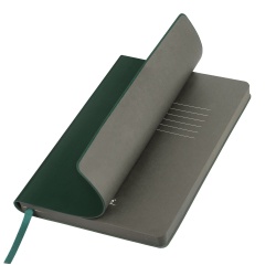 PB220330298 Portobello Latte soft touch. Ежедневник Portobello Trend, Latte soft touch, недатированный, зеленый