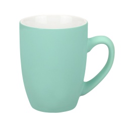PB220330335 Portobello Alba. Керамическая кружка Alba, 350 ml, soft-touch, бирюзовая