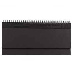 PB220330604 Portobello VELVET. Планинг VELVET, датированный (2022 г.), черный