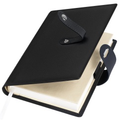 PB220330651 Portobello Passage. Ежедневник-портфолио Passage, черный, обложка soft touch, недатированный кремовый блок, подарочная коробка
