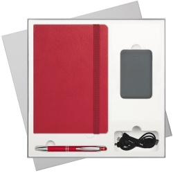 PB2203301126 Portobello. Подарочный набор Marseille soft touch BtoBook/Alt/Vogue (Ежедневник недат А5, Ручка, Power Bank)