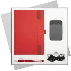 PB2203301128 Portobello. Подарочный набор Alpha Trend/Comet/Starlight (Ежедневник недат А5, Ручка, Power Bank)