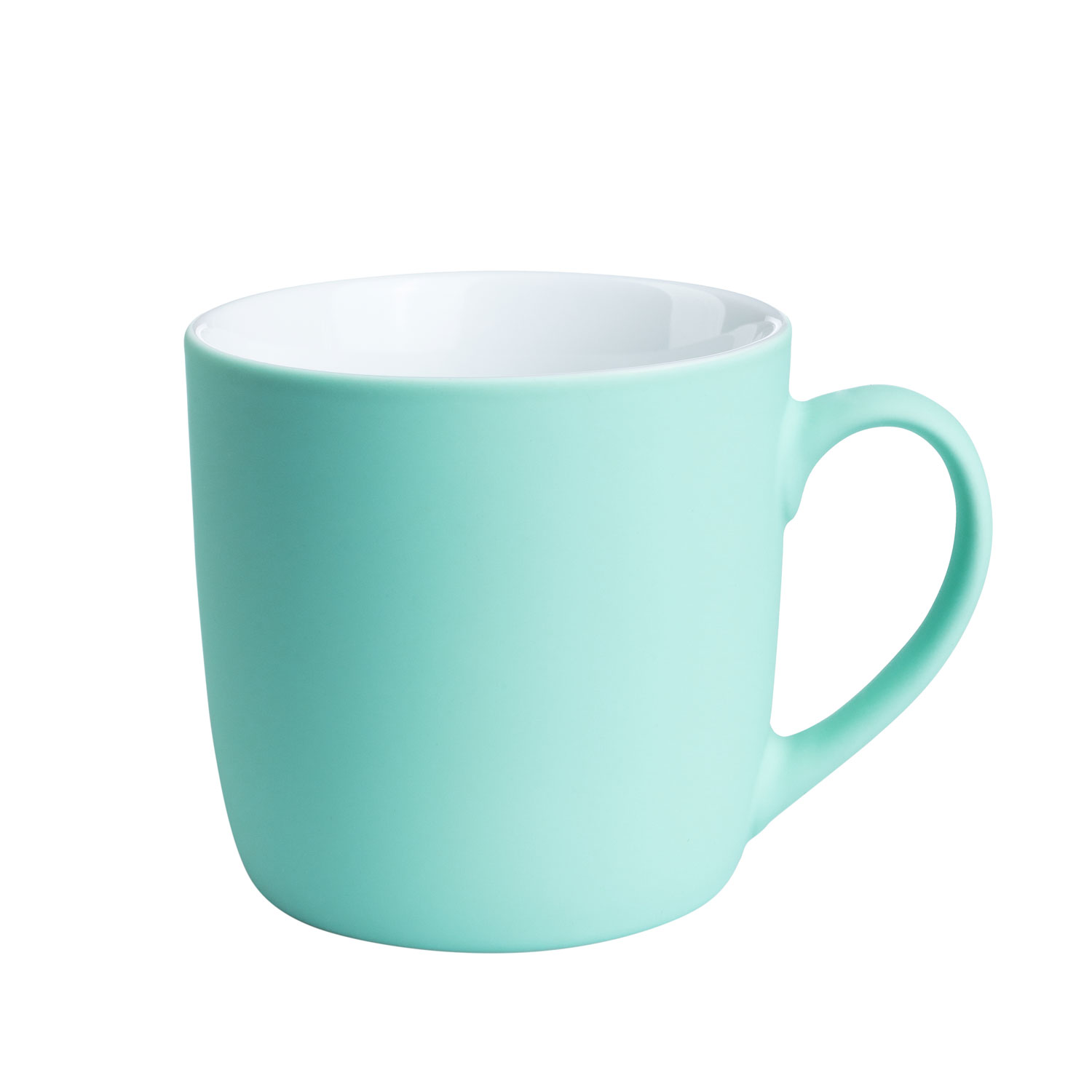 PB2203301180 Portobello Viano. Керамическая кружка Vianа, 380 ml, soft-touch, аква