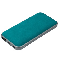 PB2203301206 Portobello In Velour. Внешний аккумулятор In Velour 10000 mAh, бирюзовый