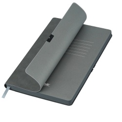 PB2203301236 Portobello InVelour. Ежедневник In Velour недатированный, серый