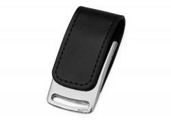 OA2003024327 Флеш-карта USB 2.0 16 Gb с магнитным замком Vigo, черный/серебристый
