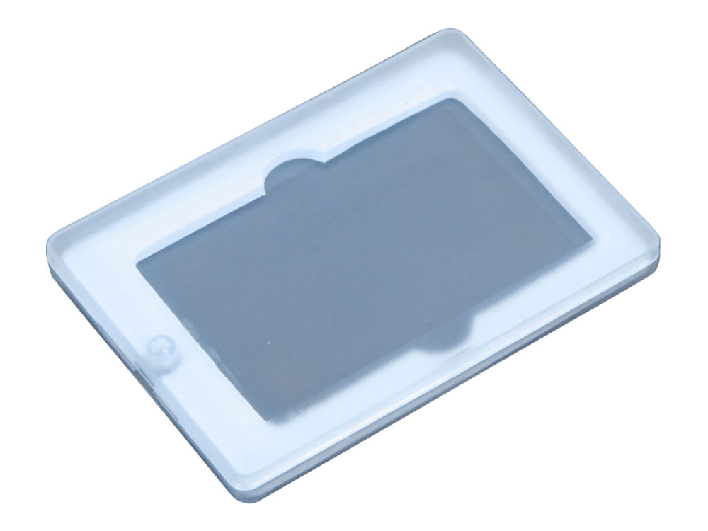 OA2408287269 Пластиковая упаковка CARD-BOX, прозрачная, белого цвета.