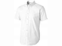 OA28TX-1419 Elevate. Рубашка Manitoba мужская с коротким рукавом, белый