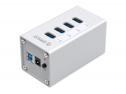 OA2003026903 ORICO. USB-концентратор Orico A3H4 (серебристый)