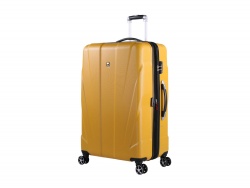OA210208121 SWISSGEAR. Чемодан SWISSGEAR ADAMS, АБС-пластик, 52 x 31 x 78 см, 96 л, желтый