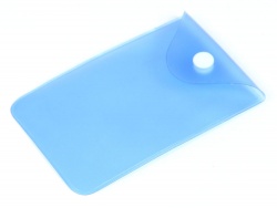 OA2408287283 Прозрачный кармашек PVC, синий цвет