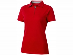OA28TX-1172 Slazenger. Поло женское с короткими рукавами Hacker, красный/серый