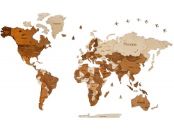 OA24082810279 Интерьерная карта мира World