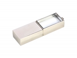 OA2102092448 USB-флешка на 64 ГБ,  серебро