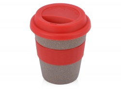 OA2003027337 Стакан с силиконовой крышкой Caf&eacute;, красный