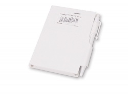 OA16A-WHT1 Записная книжка Альманах с ручкой, белый