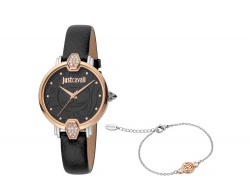 OA210208431 Just Cavalli. Подарочный комплект, состоящий из женских наручных часов и браслета. Just Cavalli