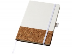 OA2003024857 Journalbooks. Блокнот Evora формата A5 из пробки и термополиуретана, белый