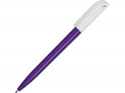 OA2003022570 Ручка пластиковая шариковая Миллениум Color BRL, фиолетовый/белый
