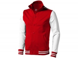 OA90TX-RED17S Slazenger. Толстовка Varsity, красный/натуральный белый