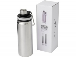 OA2102091415 Avenue. Спортивная бутылка Gessi объемом 590 мл с медной вакуумной изоляцией, серебристый