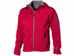 OA50TX-RED9 Slazenger Soft shell. Куртка софтшел Match мужская, красный/серый