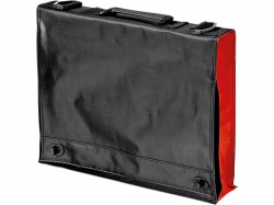OA33BG-BLK37 Сумка Атташе, черный/красный