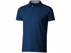 OA28TX-1150 Slazenger. Поло с короткими рукавами Hacker, темно-синий/серый