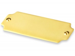 OA38AW-GLD10 Шильд золотистый